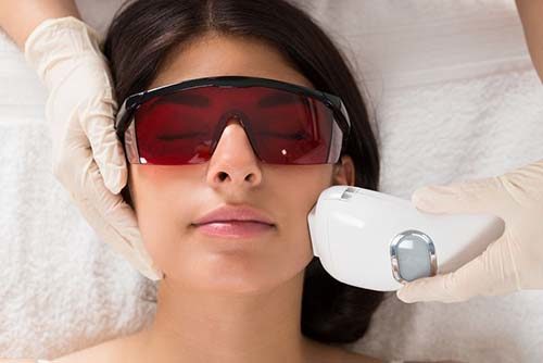 cosmetic laser treatment